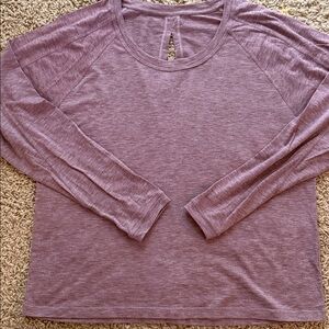 Purple Lululemon Long Sleeve Top